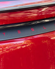 2025+ Model Y Juniper Refreshed Lower Tail Light Applique - Real Dry Molded Carbon Fiber