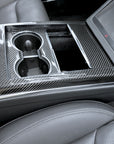 2021-2025 | Model S & X Interior Upgrade Kit "Go Plaid" (9 & 12 Piece Kit) - Real Molded Carbon Fiber - Goodbye Wood