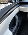 2021-2025 | Model S & X Interior Upgrade Kit "Go Plaid" (9 & 12 Piece Kit) - Real Molded Carbon Fiber - Goodbye Wood