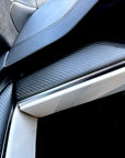 2021-2025 | Model S & X Interior Upgrade Kit "Go Plaid" (9 & 12 Piece Kit) - Real Molded Carbon Fiber - Goodbye Wood