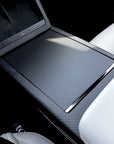2021-2025 | Model S & X Interior Upgrade Kit "Go Plaid" (9 & 12 Piece Kit) - Real Molded Carbon Fiber - Goodbye Wood