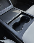 2021-2025 | Model S & X Interior Upgrade Kit "Go Plaid" (9 & 12 Piece Kit) - Real Molded Carbon Fiber - Goodbye Wood