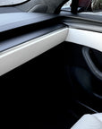 2021-2025 | Model S & X Interior Upgrade Kit "Go Plaid" (9 & 12 Piece Kit) - Real Molded Carbon Fiber - Goodbye Wood