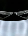 Model 3 & Y Charging Port Overlay (1 Pair) - Real Molded Carbon Fiber