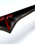 2021 - 2025 | Model S Refreshed Front End Inlay - Real Molded Carbon Fiber