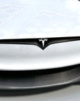 2021 - 2025 | Model S Refreshed Front End Inlay - Real Molded Carbon Fiber