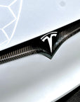 2021 - 2025 | Model S Refreshed Front End Inlay - Real Molded Carbon Fiber