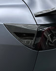 Model 3 & Y Charging Port Overlay (1 Pair) - Real Molded Carbon Fiber
