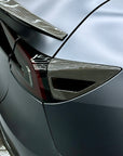Model 3 & Y Charging Port Overlay (1 Pair) - Real Molded Carbon Fiber