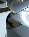 Model 3 & Y Charging Port Overlay (1 Pair) - Real Molded Carbon Fiber