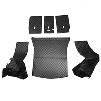 Model Y Cargo Area Diamond Cut Padded Protection Mats - 6 Piece Kit