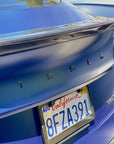 Model Y Replacement TESLA Hood T Logo Emblems & Trunk "TESLA" Letters - Satin & Glossy Black