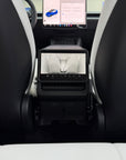2026+ | Model Y Juniper Refreshed Backseat Screen Display Overlay with Hidden Folding Cup Holders