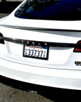 2014-2021* | Model S Tailgate Applique Overlay - Real Molded Carbon Fiber
