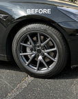 2017-2023 | Model 3 18" Aero Wheel Cover Replacements - Open Spoke Arachnid Style (Set of 4)