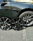 2017-2023 | Model 3 18" Aero Wheel Cover Replacements - Open Spoke Arachnid Style (Set of 4)