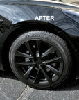 2017-2023 | Model 3 18" Aero Wheel Cover Replacements - Open Spoke Arachnid Style (Set of 4)