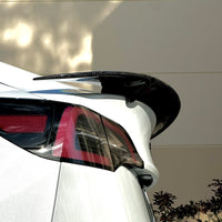 Model 3 Colossal Rear Wing Spoiler - Real Molded Carbon Fiber