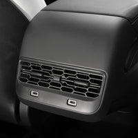 Model 3 & Y Backseat Air Vent Cover Frame- Satin Black