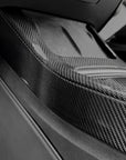 Model 3 & Y Center Console Top & Side Panel Overlays (Gen. 2) - Real Dry Molded Carbon Fiber