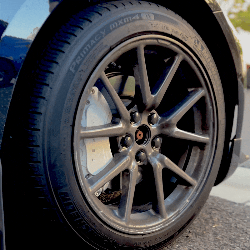 2017-2023 | Model 3 18" Aero Wheel Hub Cap Cover - Turbine Style (Set of 4)