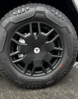 Cybertruck Heptagon Center Wheel Caps & Lug Nut Covers (Set of 4) - Version 1.0