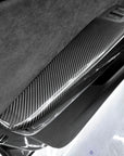 2020-2025 | Model Y Front & Rear Door Armrest Overlays (4 Pieces) - Real Dry Molded Carbon Fiber