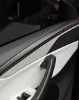 2026+ | Model Y Juniper Refreshed "Plain Weave" (Performance Look) Full Interior Carbon Fiber Kit Bundles (17 Pieces) - Real Dry Molded Carbon Fiber (Copy)
