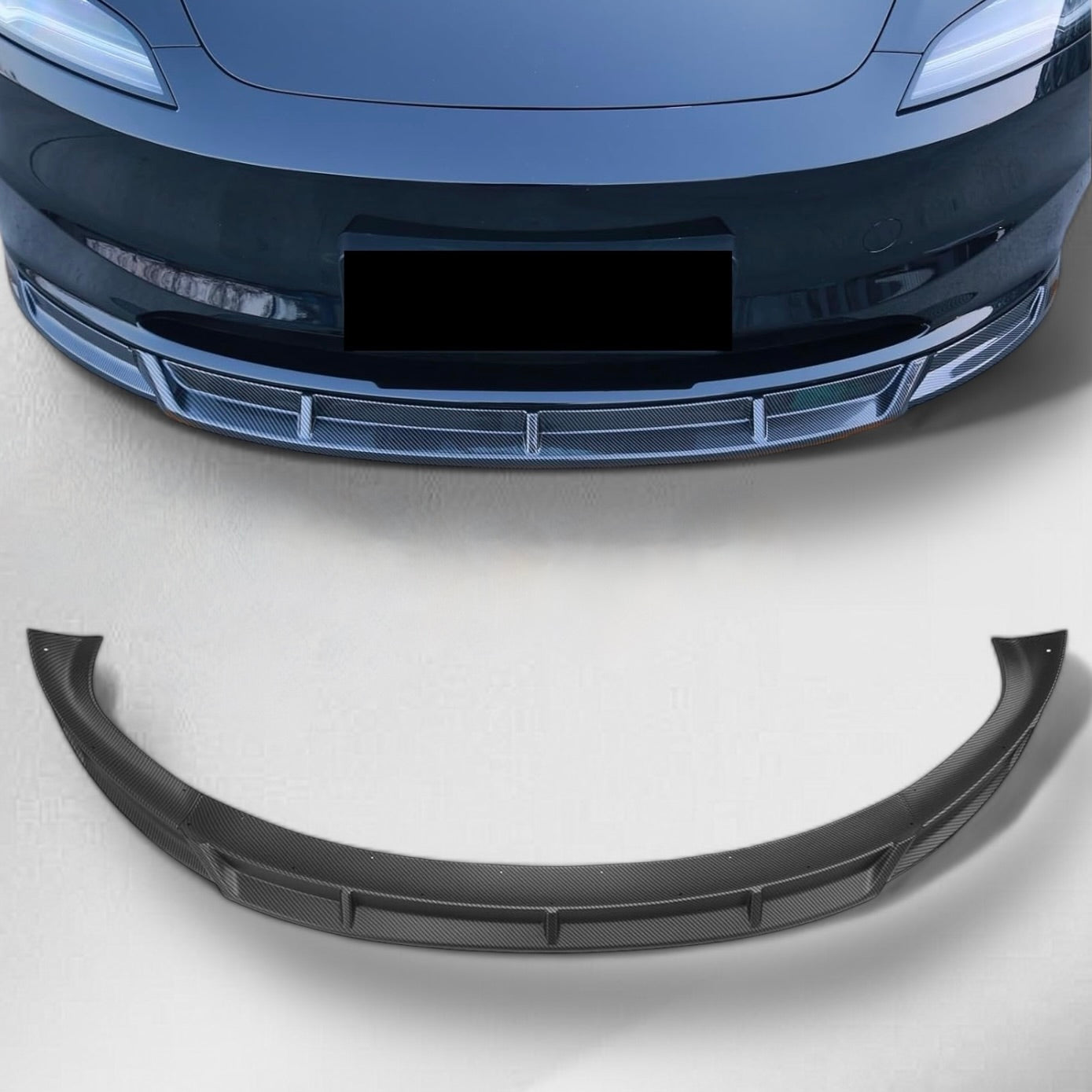 2024+ | Model 3 Highland Refreshed Neptune Front Lip ABS Plastic