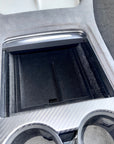 Model 3 & Y Center Console Sliding Tray Fully Flocked with Access Hole (Gen. 2)