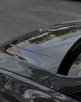 2021+ | Model X Viento Robot Hood - Dual Layer with Xpel Clear Bra- Dry Molded Carbon Fiber