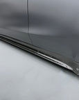 2020+ | Model Y Colossal Side Skirt Overlays - Real Dry Molded Carbon Fiber