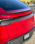 2026+ | Model Y Juniper Refreshed Tailgate Applique - Real Dry Molded Carbon Fiber