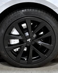 2017-2023 | Model 3 18" Aero Wheel Cover Replacements - Open Spoke Arachnid Style (Set of 4)