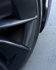 2024+ | Model 3 Performance 20" Warp Wheel Carbon Fiber Look Outer Rim Spoke PPF Overlay - 20 Piece Kit