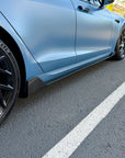 2022+ | Model S Viento Full Body Kit - Real Molded Carbon Fiber (4 Pieces)