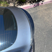 Model 3 Razzo Plus Spoiler - Real Molded Carbon Fiber