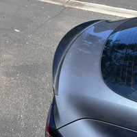 Model 3 Razzo Plus Spoiler - Real Molded Carbon Fiber