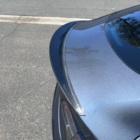 Model 3 Razzo Plus Spoiler - Real Molded Carbon Fiber