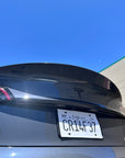 2017-2023 | Model 3 Razzo Plus Spoiler - Real Molded Carbon Fiber