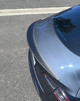 2017-2023 | Model 3 Razzo Plus Spoiler - Real Molded Carbon Fiber