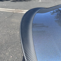 Model 3 Razzo Plus Spoiler - Real Molded Carbon Fiber