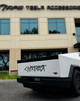 Cybertruck / Cyberbeast Tailgate Vinyl Logo Decal - Variety*