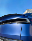 2026+ | Model Y Juniper "Plain Weave" Wide Performance Style Spoiler - Real Dry Molded Carbon Fiber