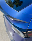 2026+ | Model Y Juniper Refreshed Wide Performance Style Spoiler - Real Dry Molded Carbon Fiber