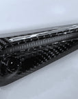 2021-2022 | Model S Full Cover Style Turn Signal Overlays - Fits Hardware 3.0 - Real Dry Molded Carbon Fiber (1 Pair)
