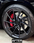 2024+ | Model 3 Performance 20” Warp Wheel Carbon Fiber Outer Rim Spoke Inserts - 20 Piece Kit