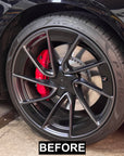 2024+ | Model 3 Performance 20” Warp Wheel Carbon Fiber Outer Rim Spoke Inserts - 20 Piece Kit