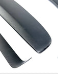 2024+ | Model 3 Highland Refreshed "Plain Weave" (Performance Look) Dashboard Replacement Kit (3 Piece Options) - Real Dry Molded Carbon Fiber