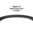 2024+ | Model 3 Highland Refreshed "Plain Weave" (Performance Look) Dashboard Replacement Kit (3 Piece Options) - Real Dry Molded Carbon Fiber